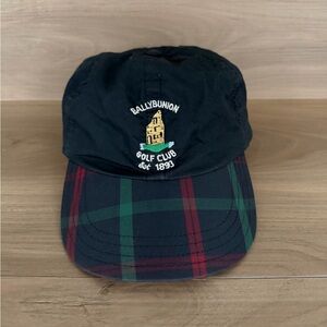 David Allan Scotland Ballybunion Golf Club Tartan Gore Tex Adjustable Hat